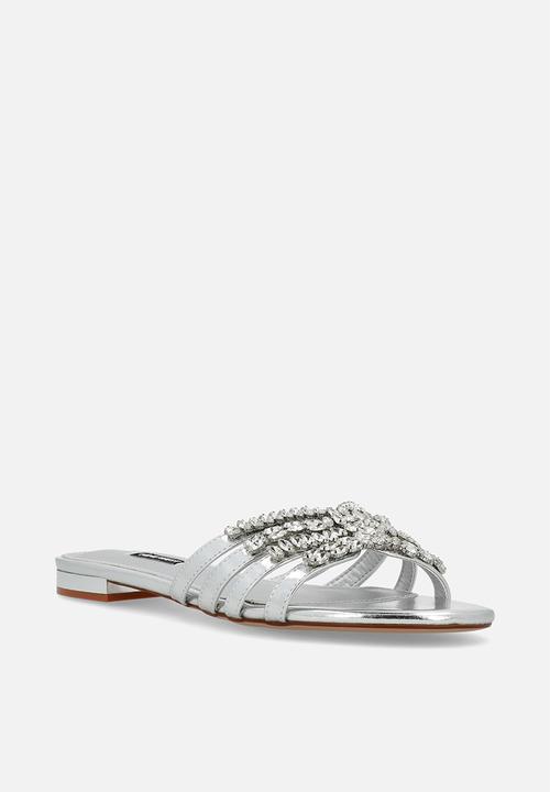 Nine West - Laurette mule - silver