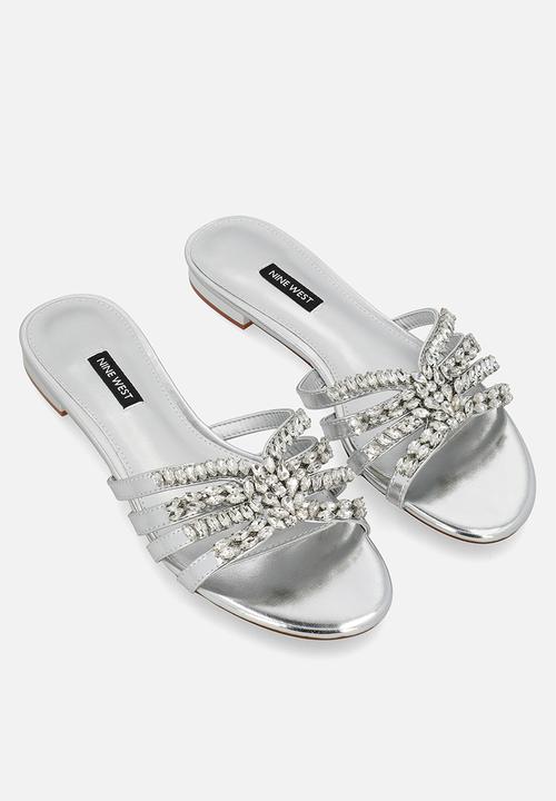 Nine West - Laurette mule - silver