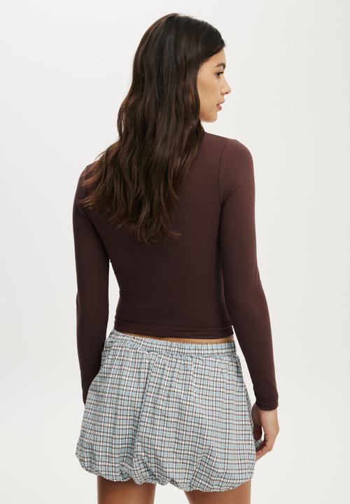 Cotton On - Bubble skort - Rebecca blue check