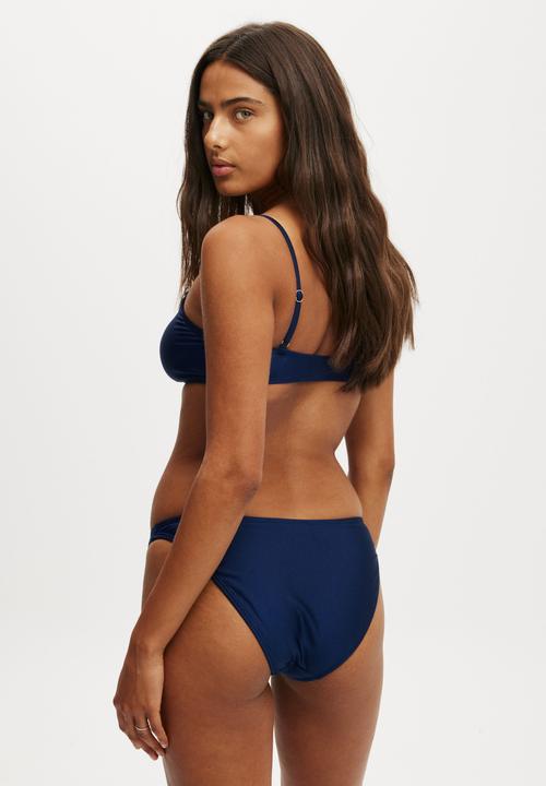 Cotton On - Full Bikini Bottom - Ocean Water Shimmer