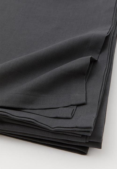 H&M - Cotton tablecloth - dark grey