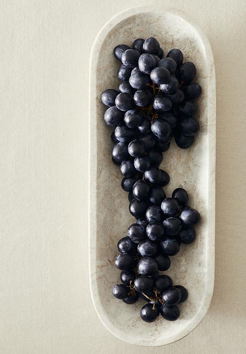 H&M - Marble serving bowl - beige