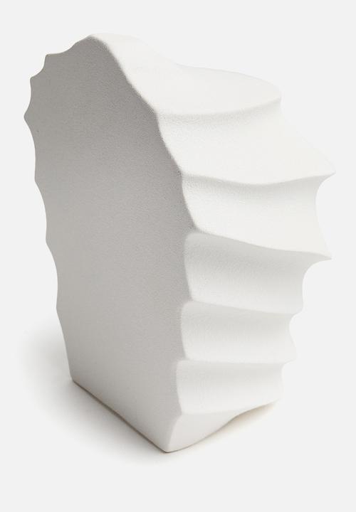 H&M - Stoneware bookend - white