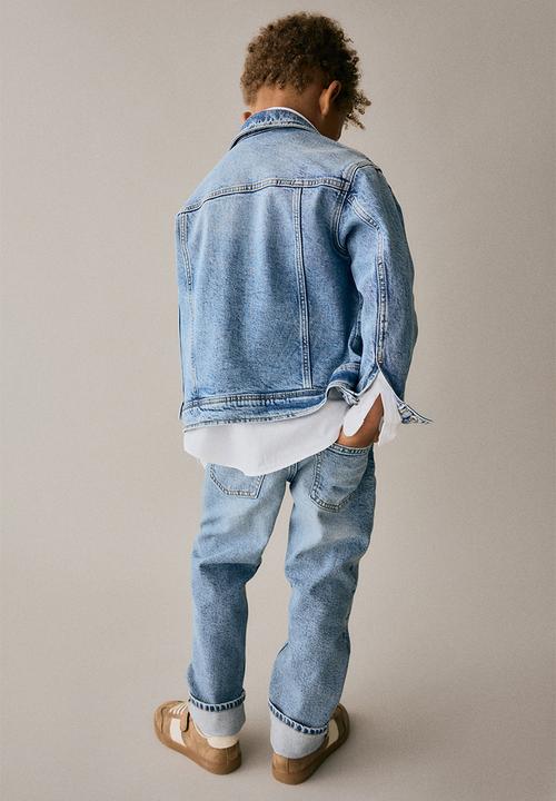 H&M - Relaxed fit jeans - light denim blue