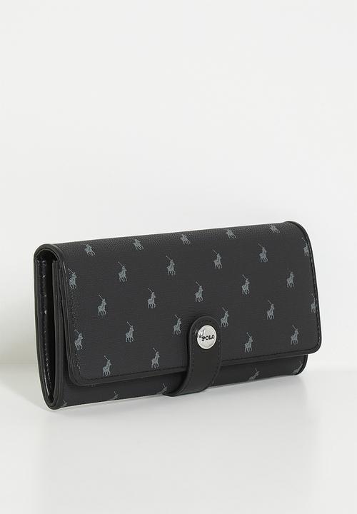 POLO - Iconic clutch purse- black