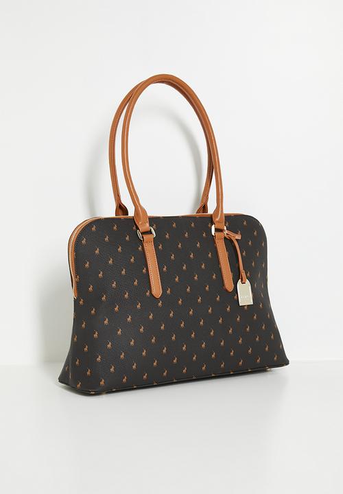 POLO - Iconic laptop bag - brown