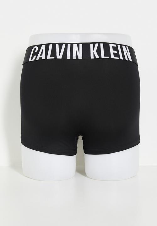 Calvin Klein - Low Rise Trunk 3 Pack - Black 