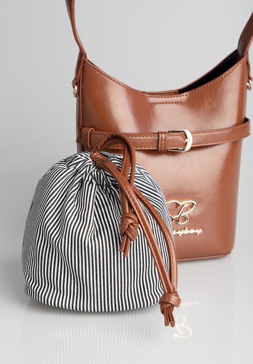 SISSY BOY - Bev bucket bag - brown