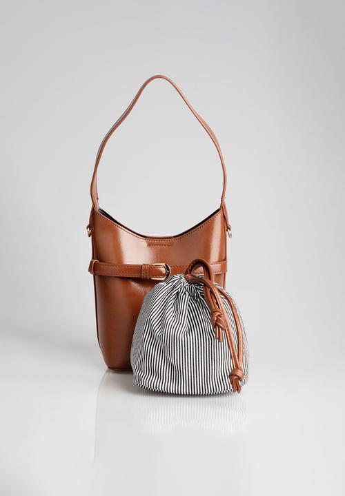 SISSY BOY - Bev bucket bag - brown