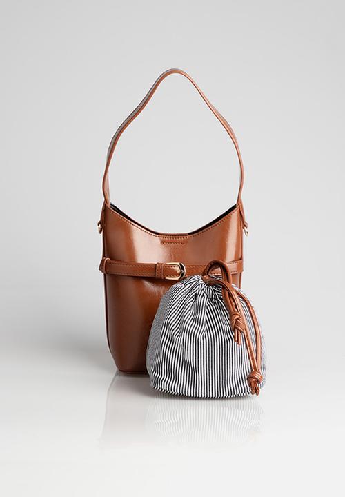 SISSY BOY - Bev bucket bag - brown