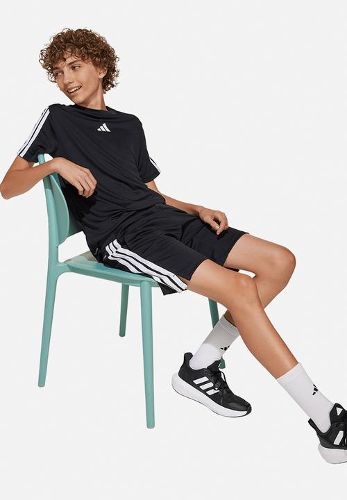adidas Performance - J Tr-Es 3S Tee - Black/White