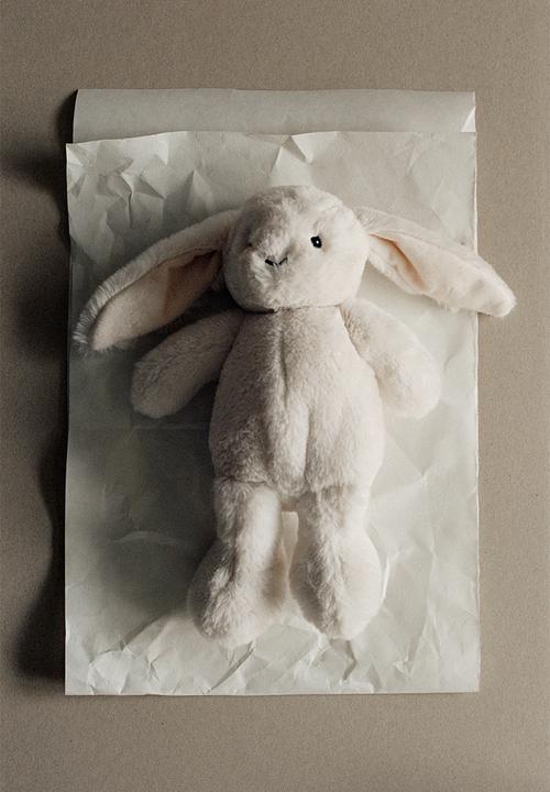 H&M - Bunny soft toy - white