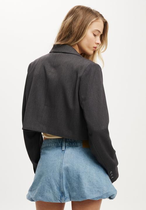 Cotton On - Boxy blazer - charcoal