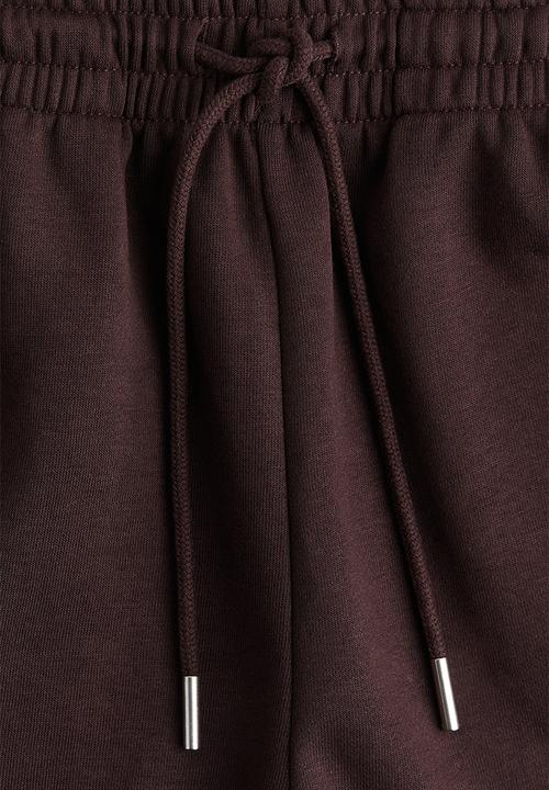 H&M - Sweatshirt shorts - dark brown