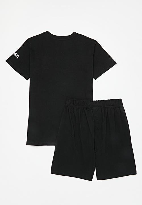 Pop Candy - Nasa pj set - black & white