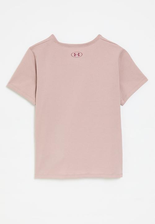 Under Armour - Ua Big Logo Short sleeve - Tourmaline Pink/Fuchsia Dusk