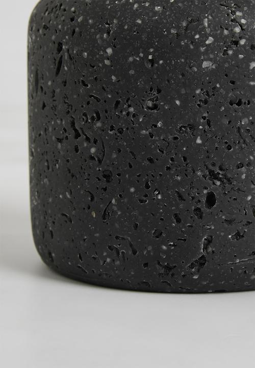 Sixth Floor - Terrazzo Soap Dispenser Black