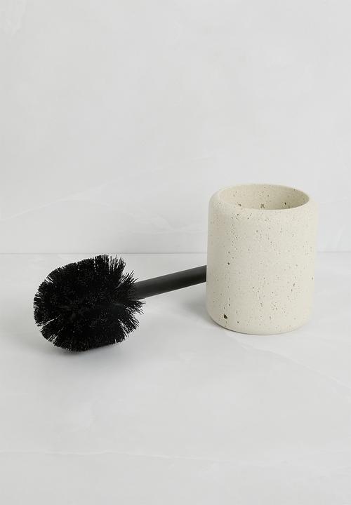 Sixth Floor - Terrazo Toilet Brush Holder Natural