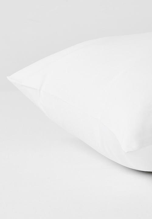 Sixth Floor - 200TC cotton pillowcase set - white