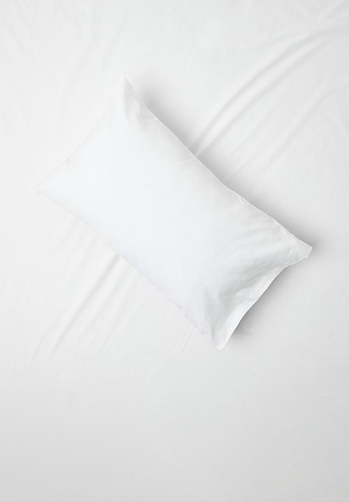Sixth Floor - 200TC cotton pillowcase set - white