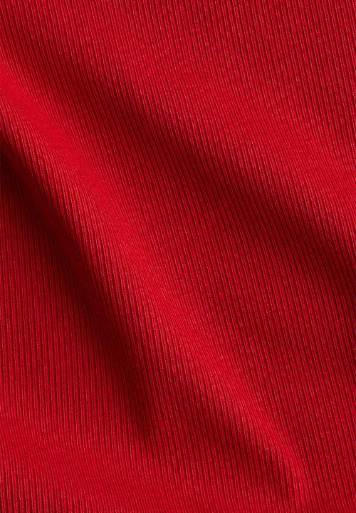 H&M - Ribbed top - red