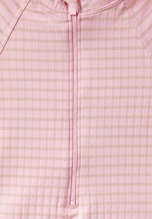 Cotton On - Lydia one piece - marshmellow/shimmer stripe