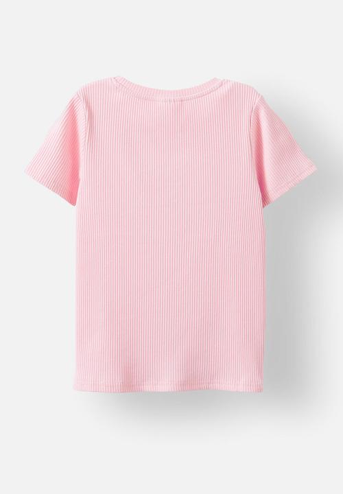 Cotton On - Raya baby tee - fairy pink/bow