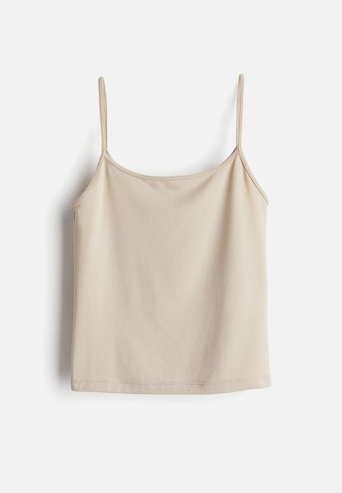 H&M - Strappy top - beige