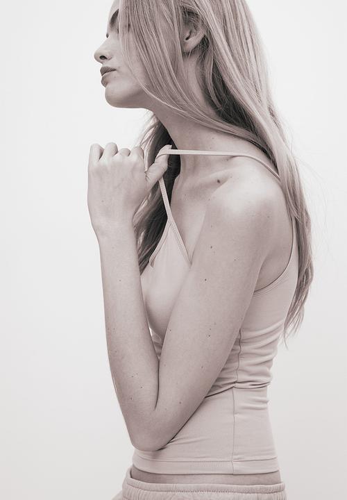 H&M - Strappy top - beige