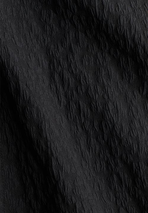 H&M - Jacquard-weave shift dress - black