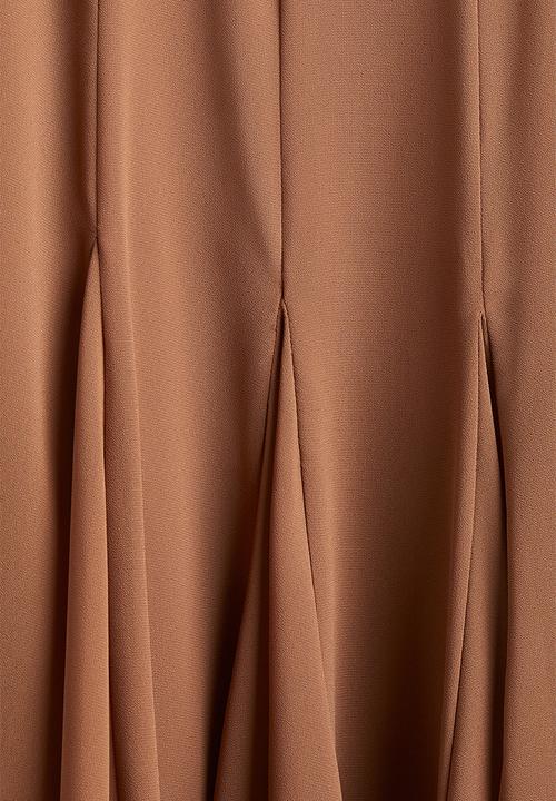 H&M - Chiffon strappy dress - brown