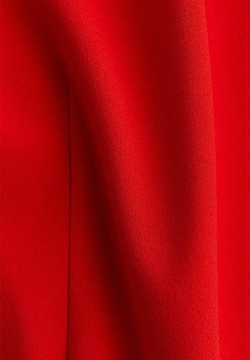 H&M - Waisted top - red