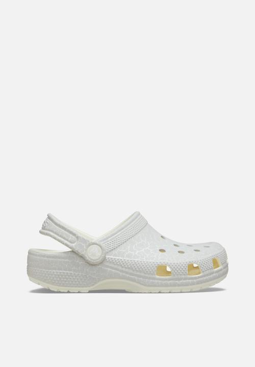 Crocs - Classic Glow Crackle Clog T - Moon Crackle