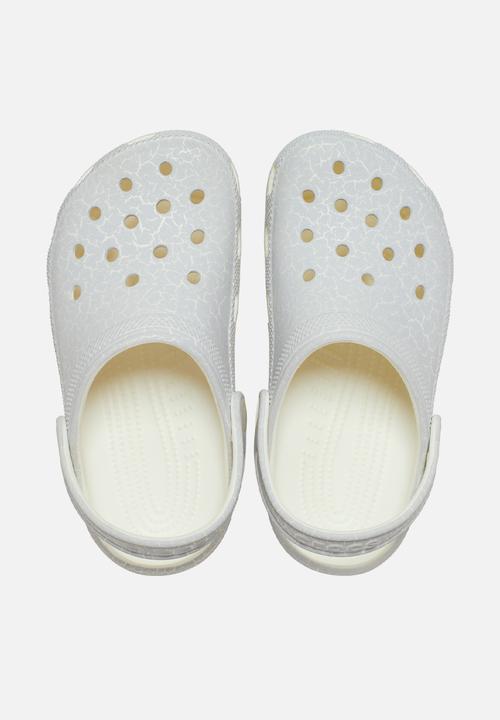 Crocs - Classic Glow Crackle Clog T - Moon Crackle