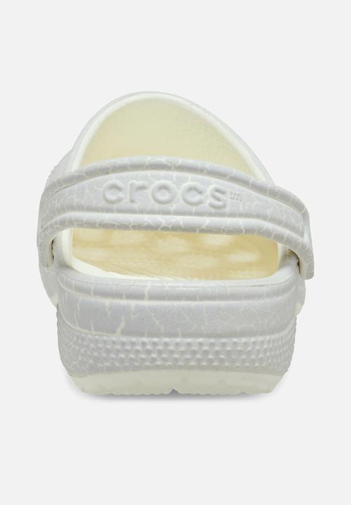Crocs - Classic Glow Crackle Clog T - Moon Crackle