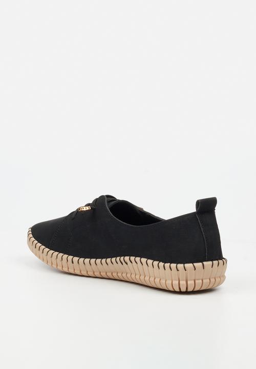 Butterfly Feet - Dayna 1 slip-on - black