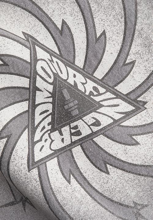 H&M - Oversized printed t-shirt - grey soundgarden