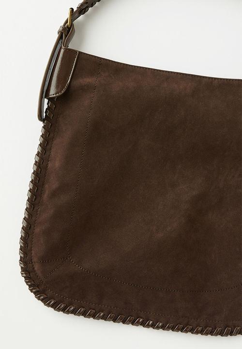 Rubi - Paige saddle bag- choc micro
