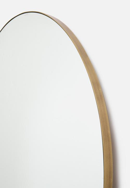 Sixth Floor - Wide Arch Full Length Mirror - Gold