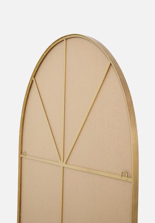 Sixth Floor - Wide Arch Full Length Mirror - Gold