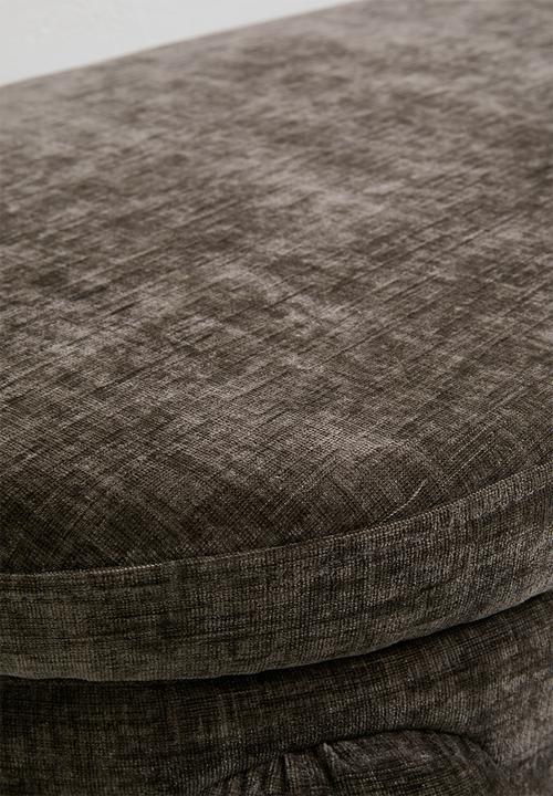 Sixth Floor - Perry Storage Bench Ottoman - Charcoal