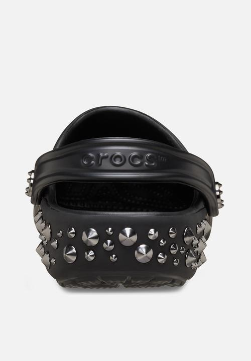 Crocs - Classic sic studded clog - black