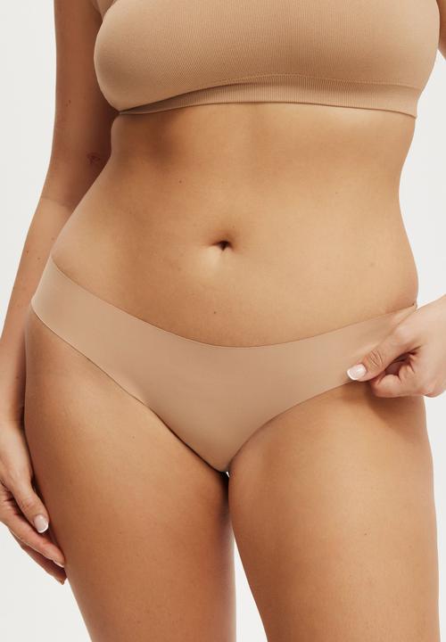 Cotton On - The Invisible Cheeky Brief-Maple Sugar