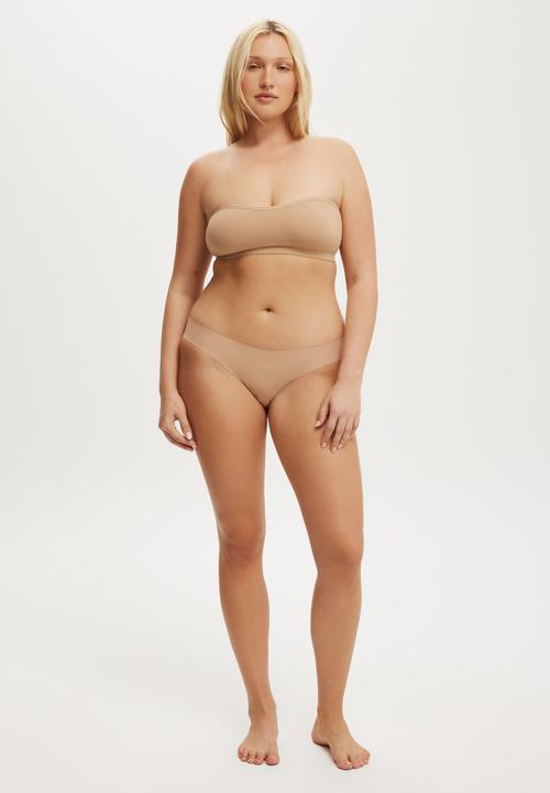 Cotton On - The Invisible Cheeky Brief-Maple Sugar