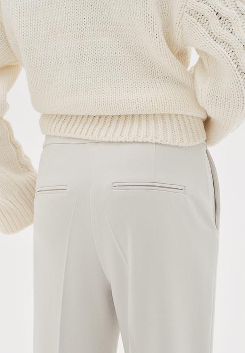 H&M - Bootcut trousers - light beige
