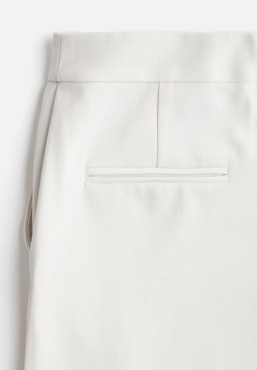 H&M - Bootcut trousers - light beige