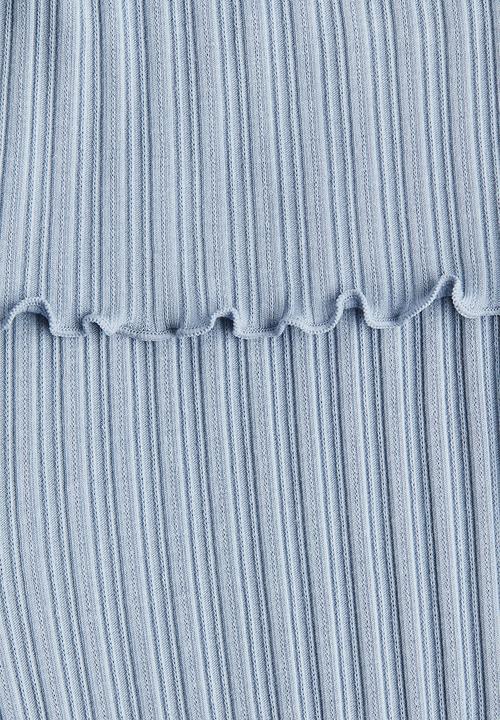 H&M - Flared jersey trousers - dusty blue