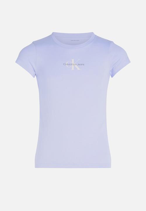 Calvin Klein - Micro monogram top - purple heather