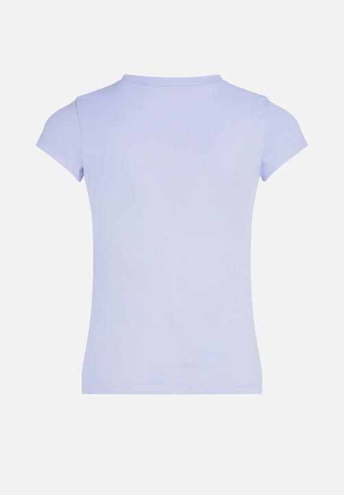 Calvin Klein - Micro monogram top - purple heather