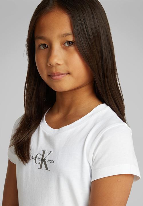 Calvin Klein - Micro monogram top - bright white